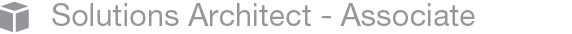 Solutions Architect Associate
